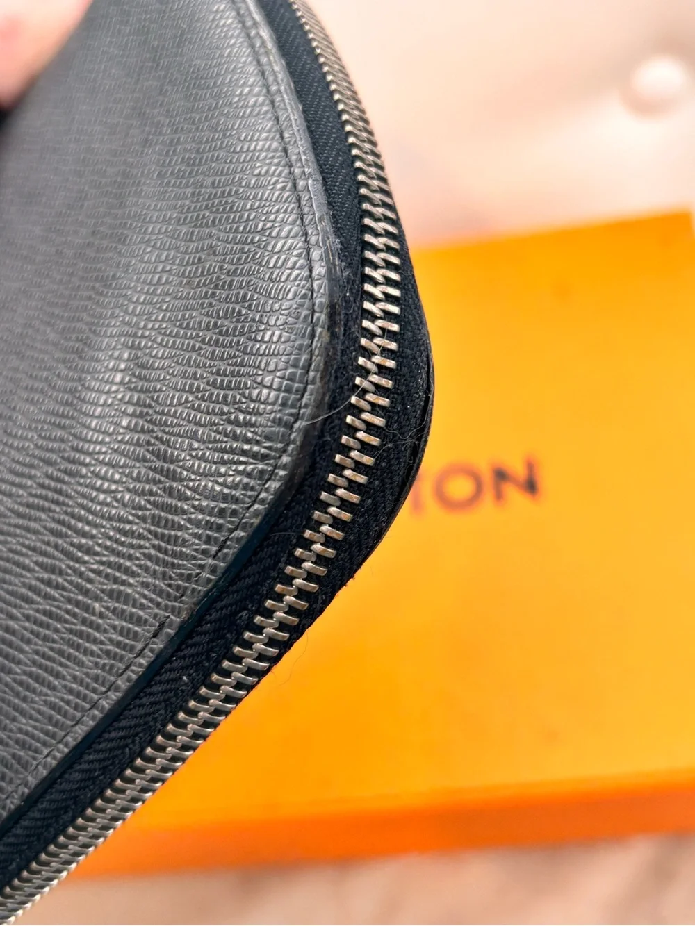 Louis Vuitton Taiga Atoll Travel Organizer Clutch Wallet